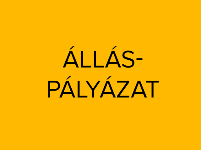 Pályázati felhívás 